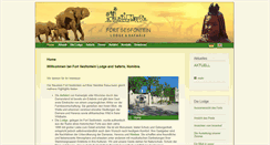Desktop Screenshot of fort-sesfontein.com