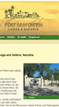 Mobile Screenshot of fort-sesfontein.com
